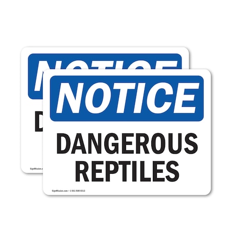 Signmission 24 in Width, Vinyl Decal, Rectangle OS-2PACK-NS-D-1824-L-10936